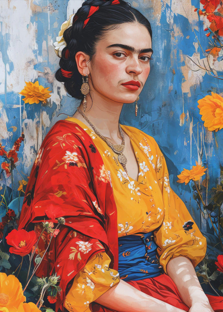 Plakat - Frida Portrait 4