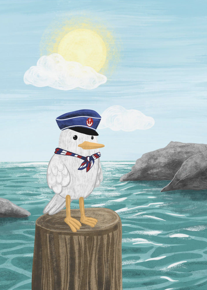 Plakat - Captain Seagull