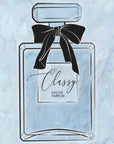 Plakat - Classy Perfume Blue