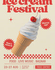 Plakat - Ice Cream Festival