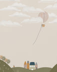 Plakat - Pink Hot Air Balloon