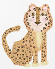 Plakat - Cute Sitting Leopard