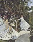 Plakat - Claude Monet's Women In the Garden (1866)