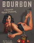 Plakat - Babes of Bourbon Vol 6 Choose Your Poison Sexy Pinup