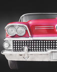 Plakat - American classic car Super 1958 red