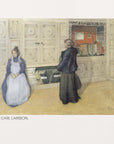 Plakat - Carl Larsson, Mother and Daughter, 1903, Watercolour 1