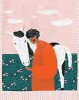 Plakat - Girl and Horse