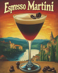 Plakat - Espresso Martini Vintage