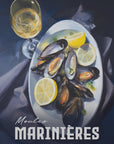 Plakat - Moules Marinieres