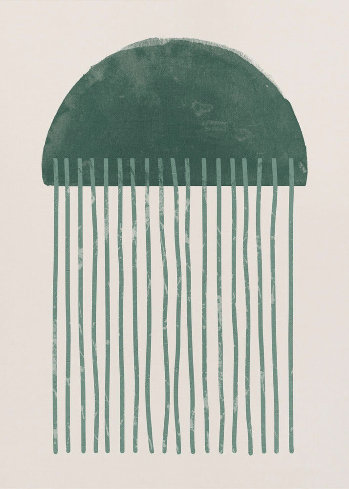 Plakat - Emerald Suspicious Jellyfish