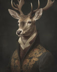 Plakat - Stag Portrait