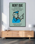 Plakat - Rent due citat - admen.dk