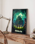 Plakat - Roblox verden - admen.dk