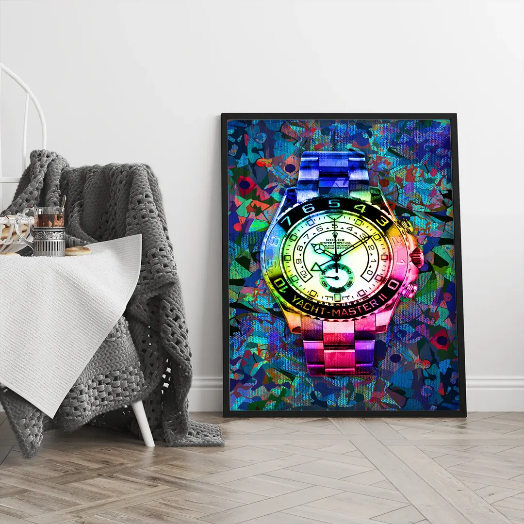 Plakat - Rolex Yatch Master kunst - admen.dk