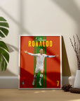 Plakat - Cristiano Ronaldo i godt humør