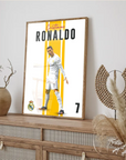 Plakat - Ronaldo i jubel - admen.dk