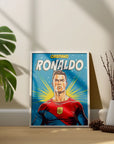 Plakat - Ronaldo superhelt - admen.dk