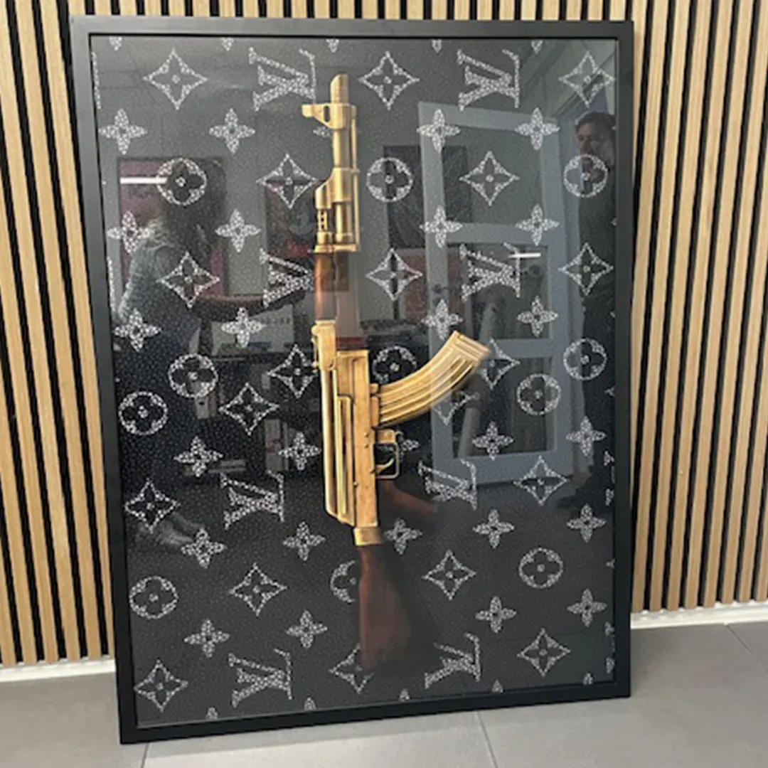 Plakat - Louis Vuitton kunst - Admen.dk