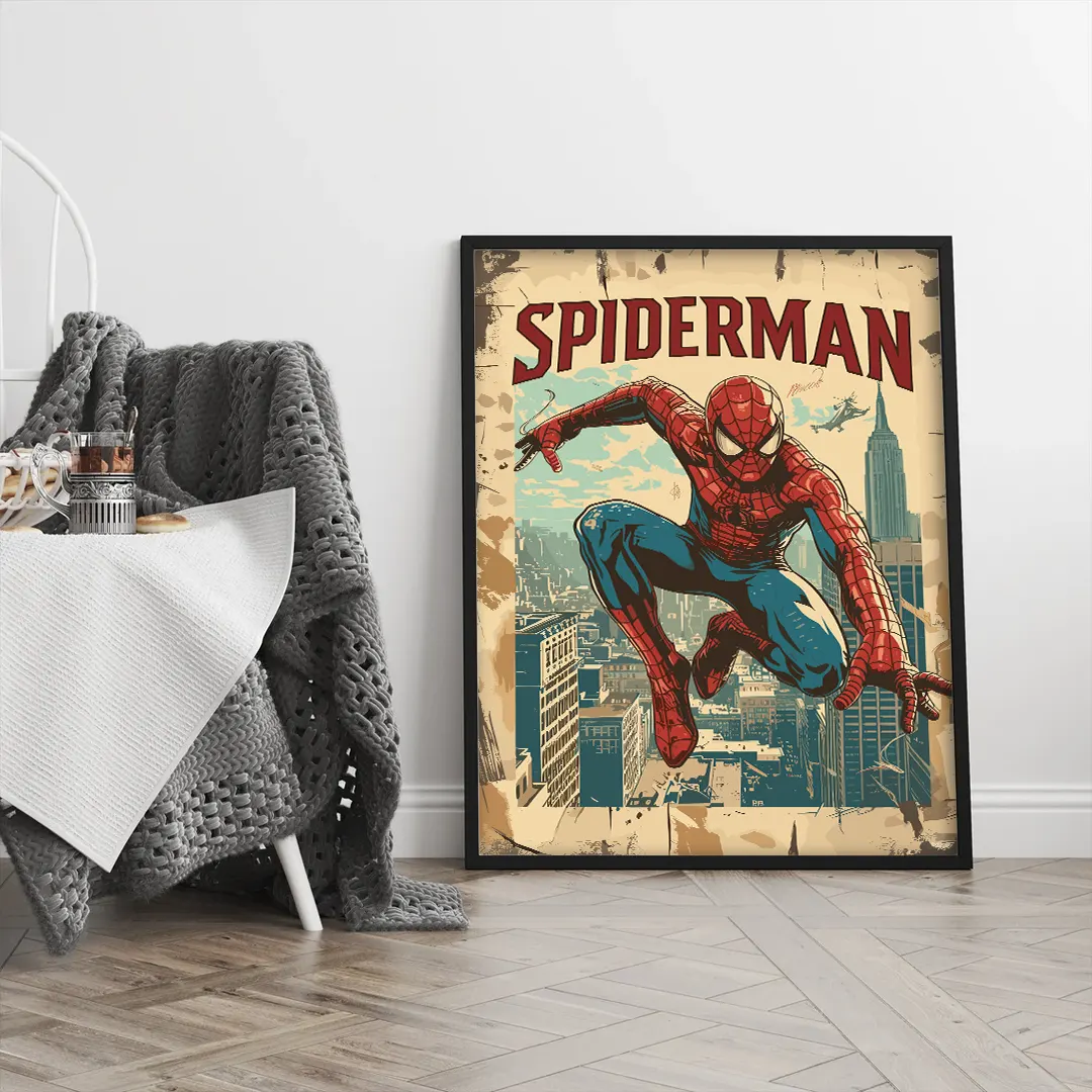 Plakat - Spiderman grafisk look - admen.dk