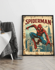 Plakat - Spiderman grafisk look - admen.dk