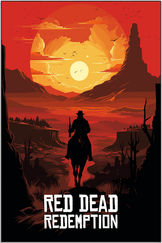 Poster - Red dead redemption world