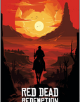 Plakat - Red dead redemtion - the shadow kunst