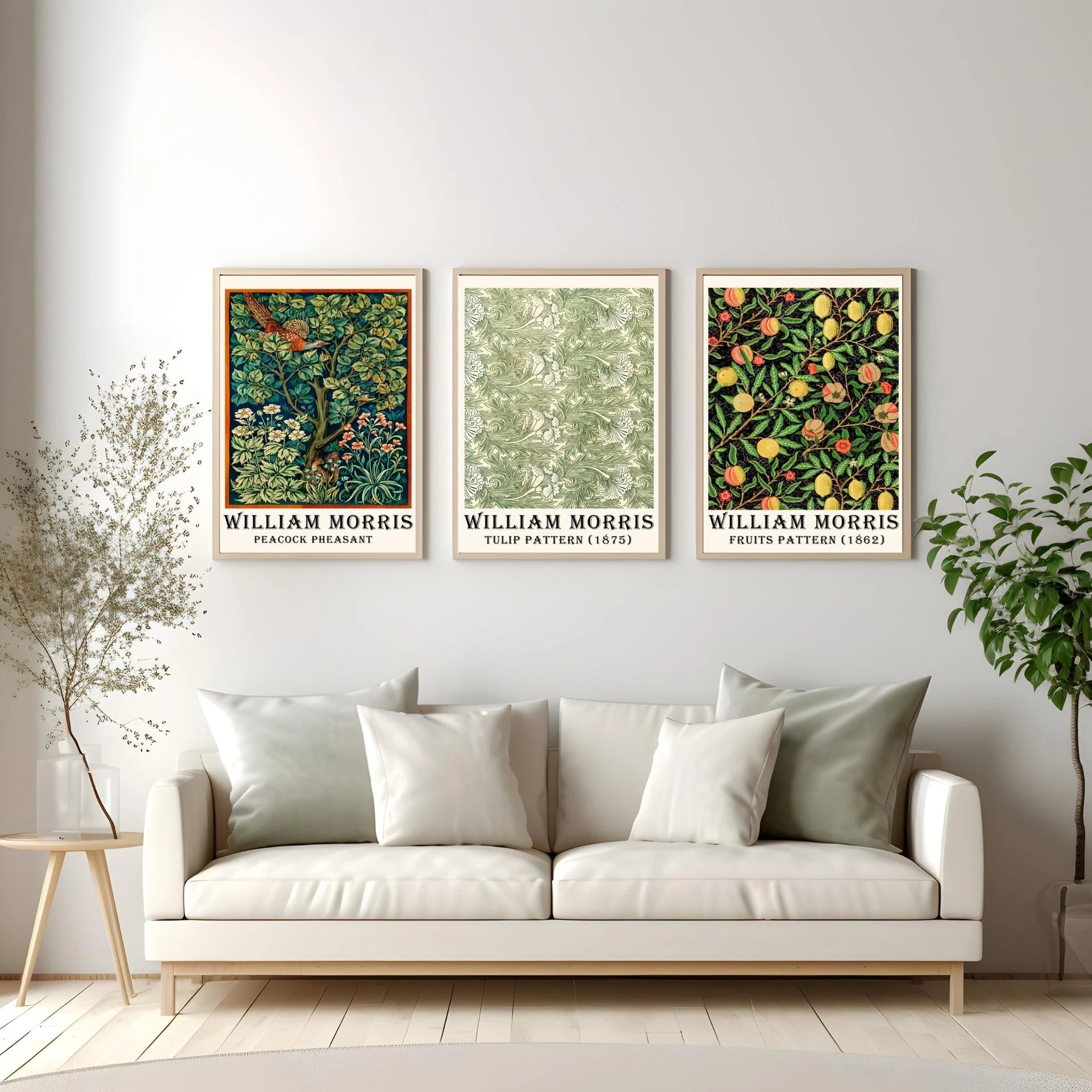 Plakat - William Morris - Tulip kunst - admen.dk