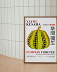 Plakat - Yayoi Kusama - Pumpkin forever kunst - admen.dk