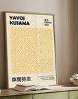 Plakat - Yayoi Kusama - Tokyo 1998 yellow - admen.dk