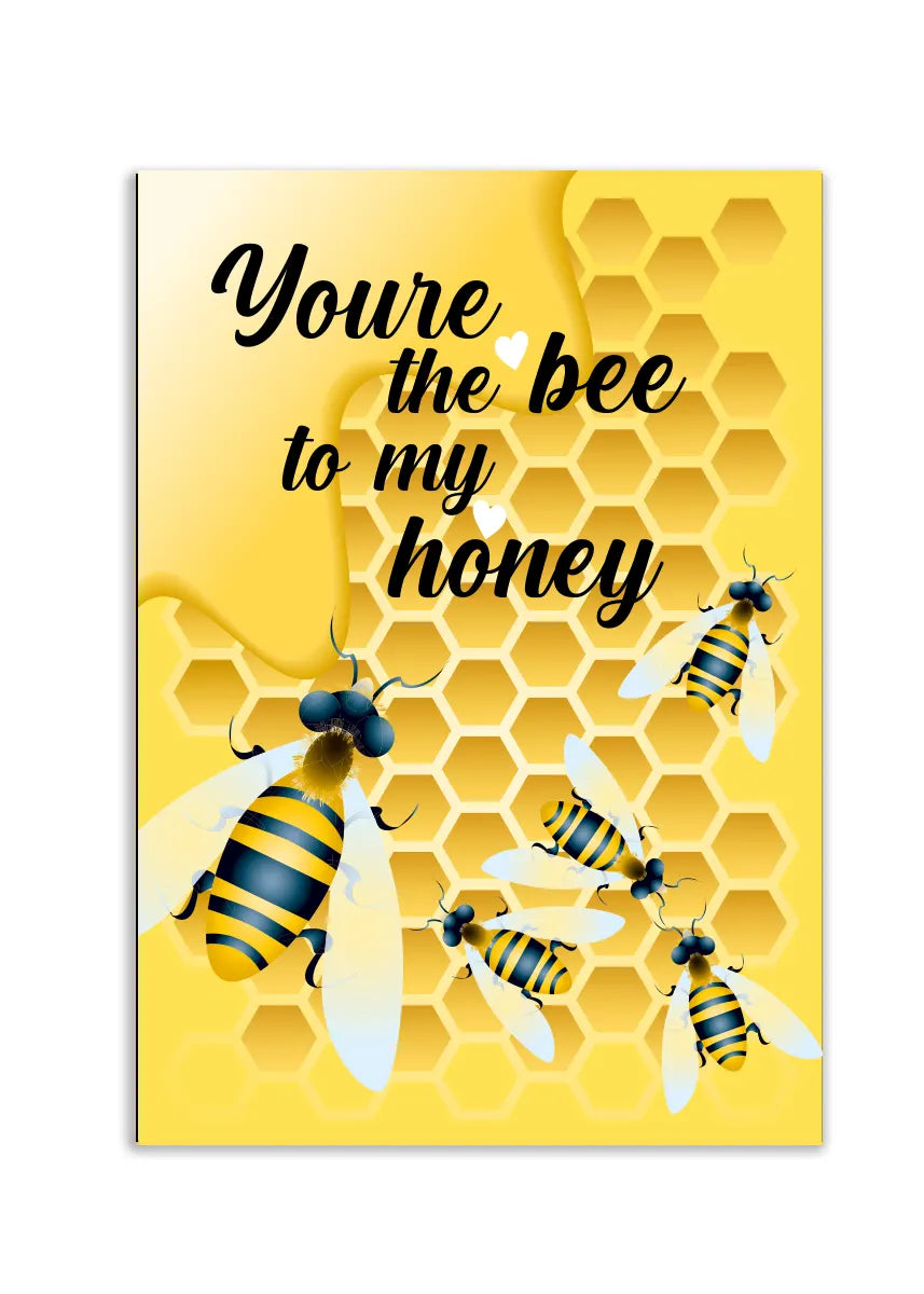 Plakat - Bi - Youre the bee citat - admen.dk