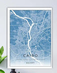 Plakat - Cairo kort